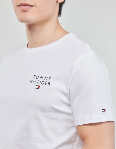 T-paita Tommy Hilfiger CN SS TEE LOGO Valkoinen | UM0UM02916-YBR-NOOS, 4