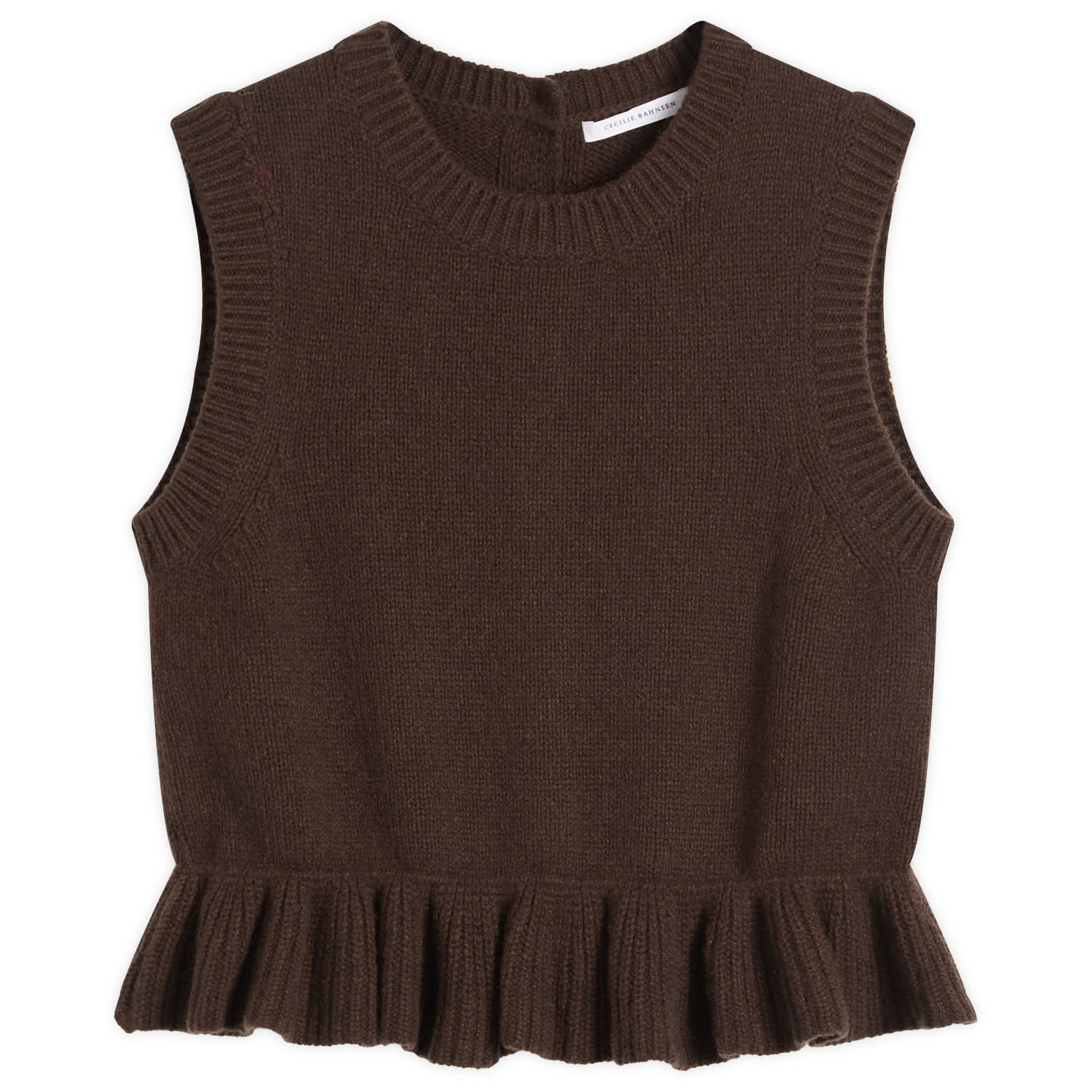 Liivi Cecilie Bahnsen Bill Vest Ruskea | 225KNI53002, 1