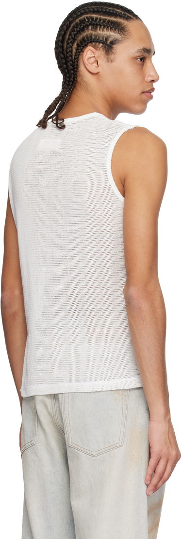 Tankkitoppi Maison Margiela MM6 Maison Margiela V-Neck Tank Top Valkoinen | SH2NL0008 M20111, 2