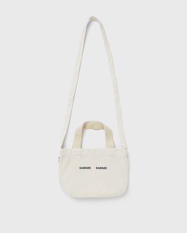 Kangaskassi Samsoe Samsoe Samsøe Samsøe Safrinka Mini Shopper Bag Beige | F24200050-SILVER-GREEN, 0