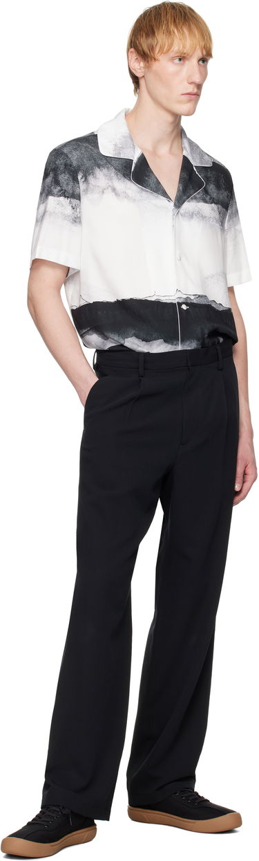 Paita Balmain Balmain Pyjama Moon Print Shirt Valkoinen | EH0HN087VI27, 3