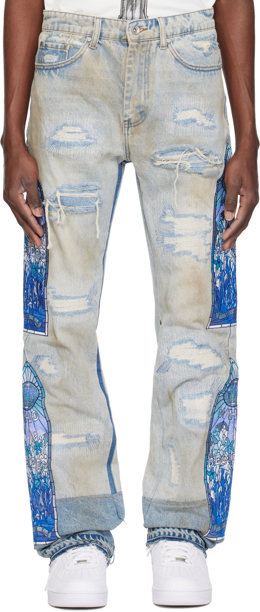 Jeans Who Decides War Who Decides War Winter Mechanic Jeans Sininen | 1121200008SS25