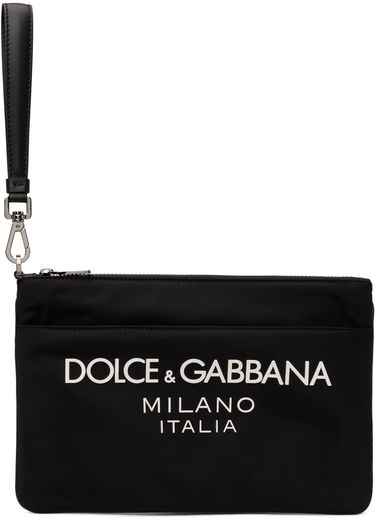 Lompakko Dolce & Gabbana Pouch With Logo Musta | BP3259AG182, 0