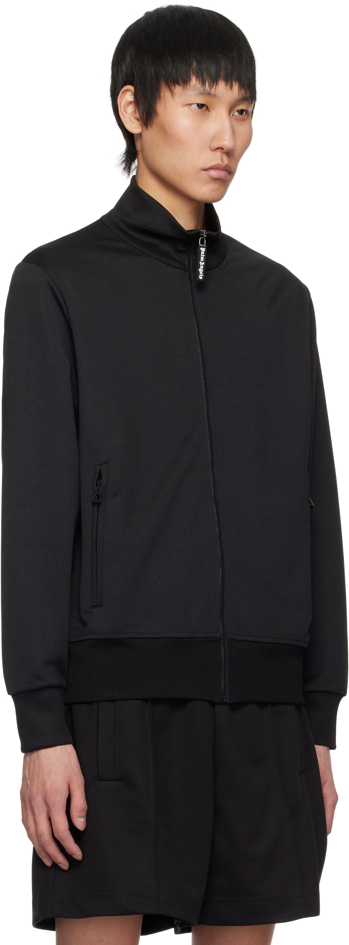 Takki Palm Angels Palm Angels Track Jacket Musta | PMBD089S25FAB0011003, 1