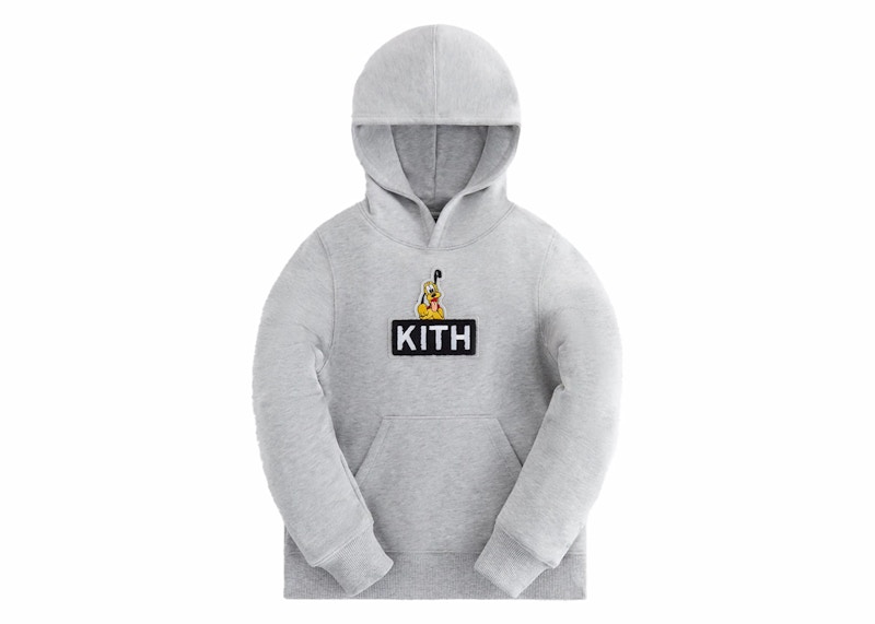 Huppari KITH Kith x Disney Kids Mickey & Friends Pluto Classic Logo Hoodie Harmaa | KHK030499-002, 0