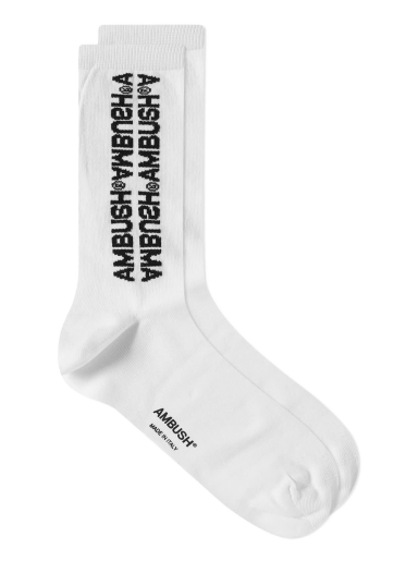 Sukat Ambush Logo Sock Valkoinen | BMRA014S23KNI0010110