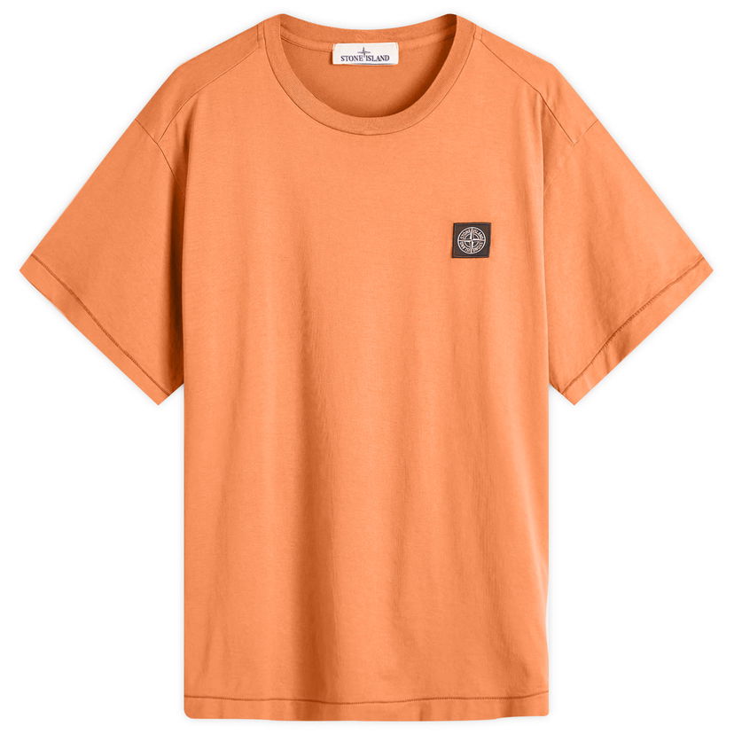 T-paita Stone Island Patch Logo T-Shirt, Size Large Oranssi | K1S152100039-V0073