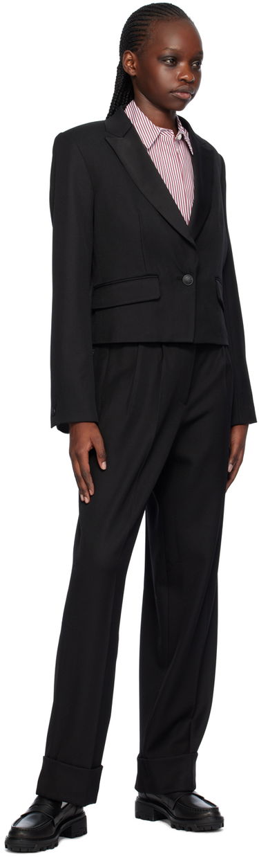 Paita rag & bone Morgan Striped Cropped Shirt Punainen | WAW23HA0214621, 3