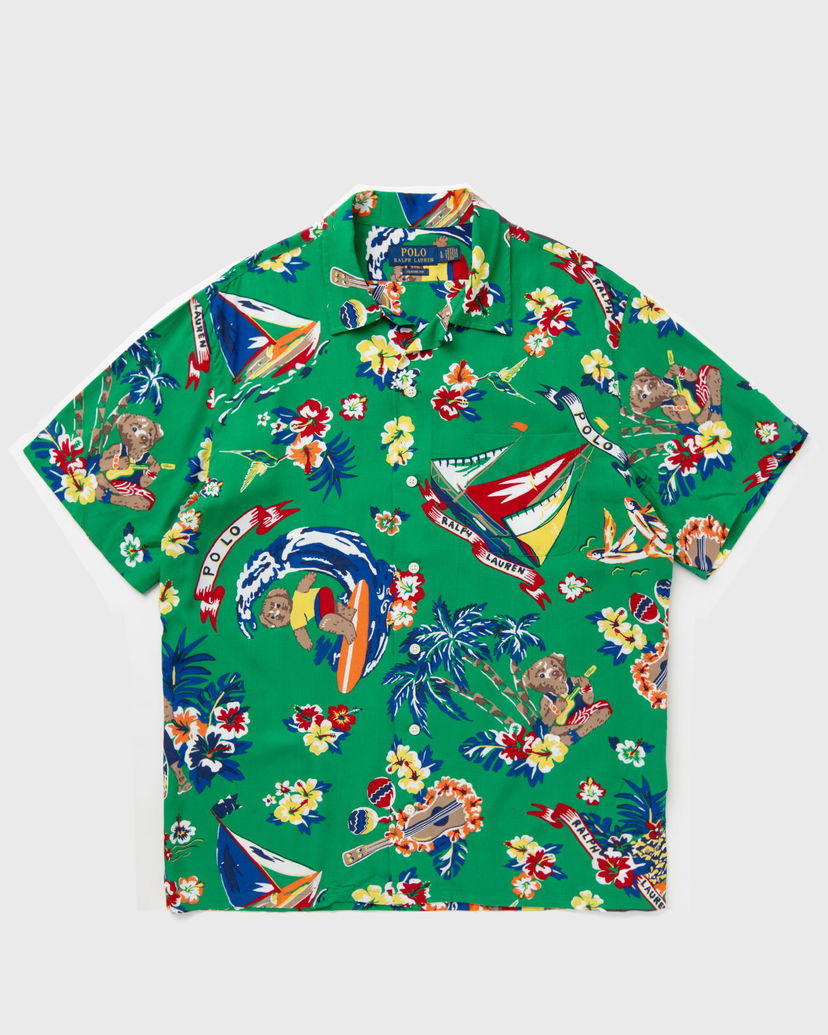 Paita Polo by Ralph Lauren CLADY1PKSSS-SHORT SLEEVE-SPORT SHIRT Vihreä | 710936597001