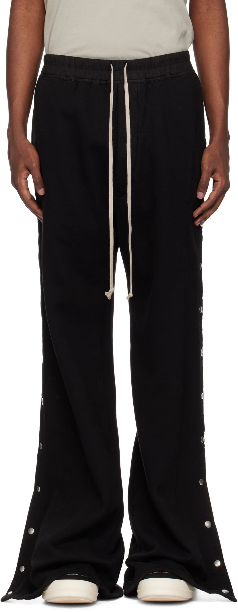 Verryttelyhousut Rick Owens Pusher Sweatpants Musta | DU02D2393 F