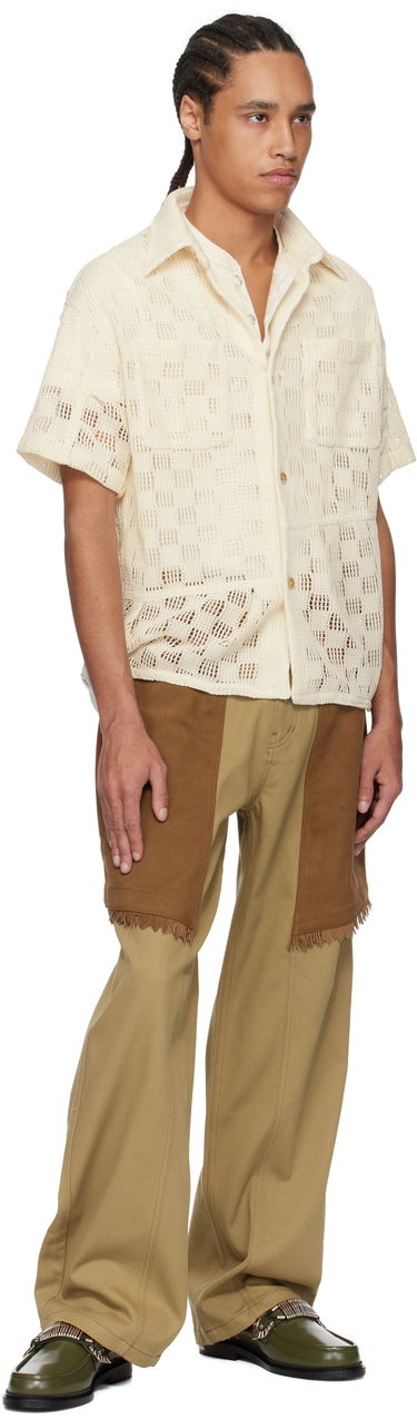 Cargo housut Andersson Bell Andersson Bell Cowboy Wrap Jeans Beige | apa784m, 3