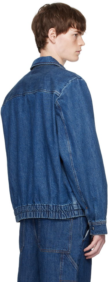 Takki A.P.C. A.P.C. Fabrizio Zippé Denim Jacket Sininen | COHJK-H32015, 2