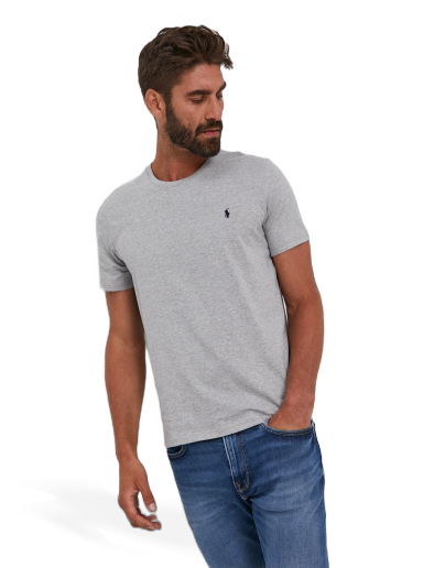 T-paita Polo by Ralph Lauren Cotton T-Shirt Harmaa | 714844756003