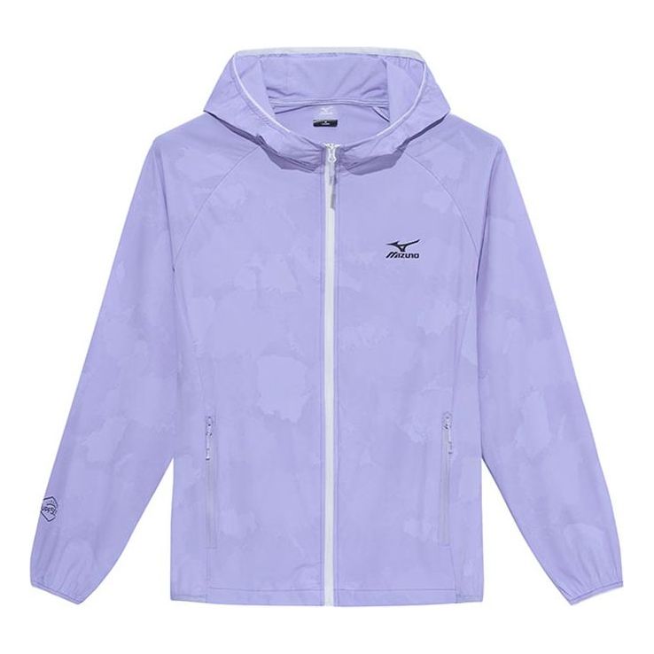 Tuulitakki Mizuno Outdoor Logo Jacket Violetti | A2CE3126