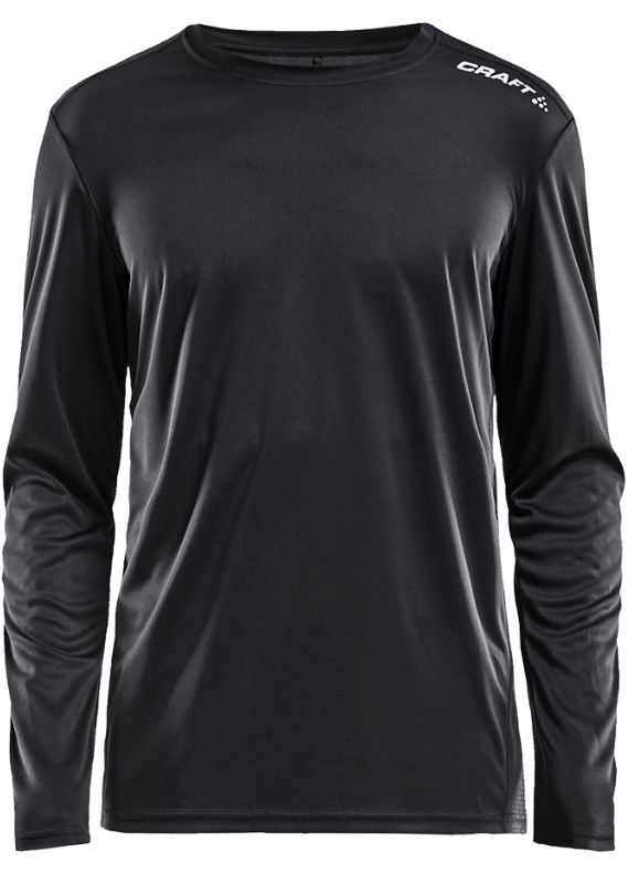 T-paita Craft Craft RUSH Long Sleeve T-Shirt Musta | 1907364-999000