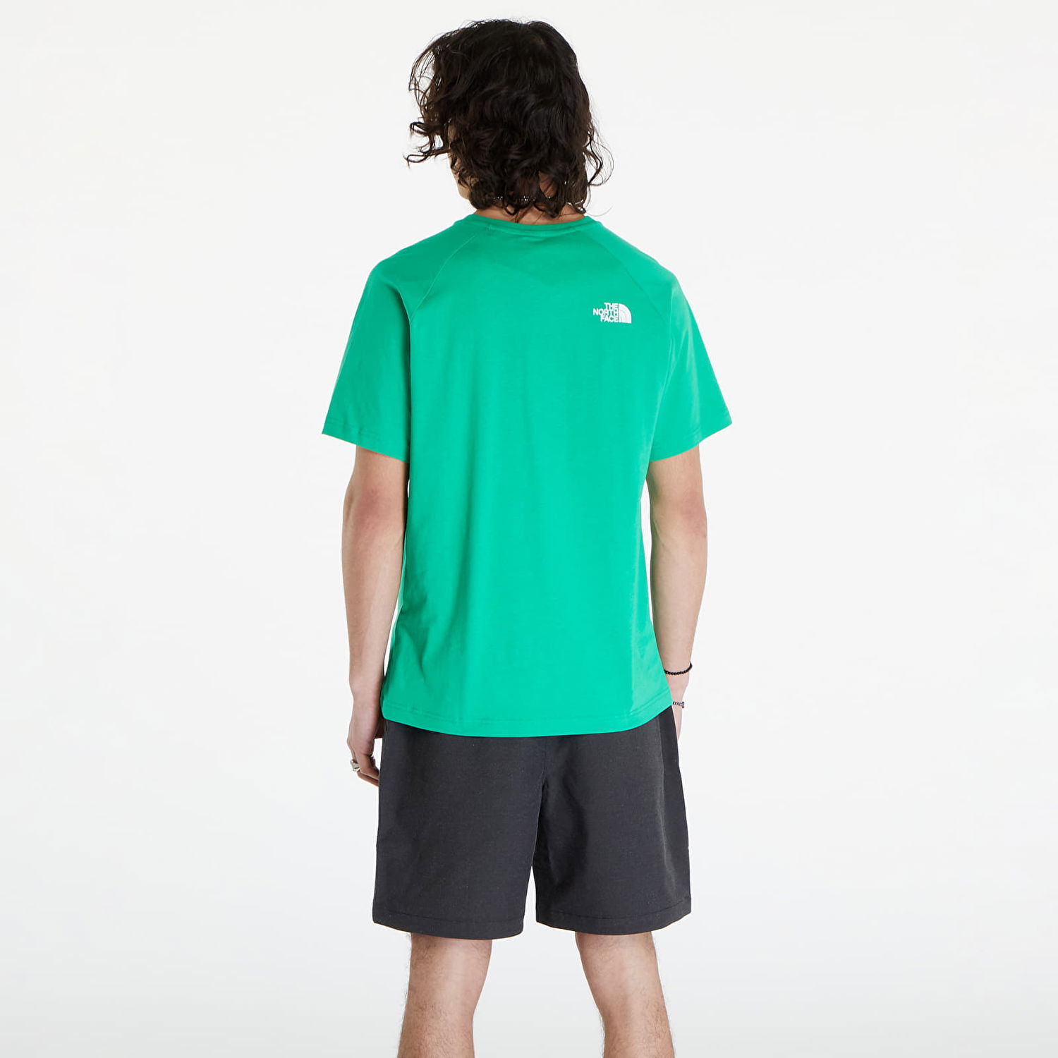 T-paita The North Face S/S Raglan Redbox Tee Optic Emerald Vihreä | NF0A87NJPO81, 1