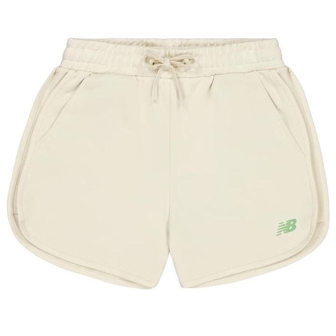 Shortsit New Balance High-Rise Shorts Beige | AWS41336-BE, 0