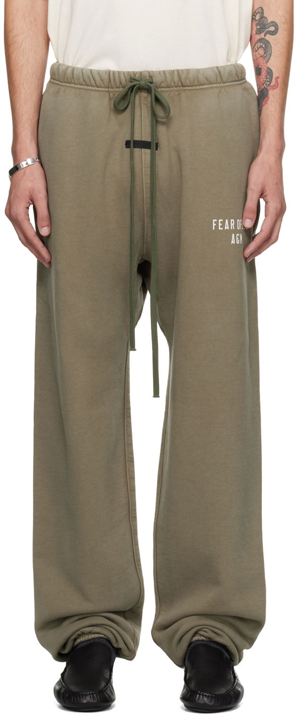 Verryttelyhousut Fear of God ESSENTIALS Heavy Sweatpants Vihreä | 130BT244455F