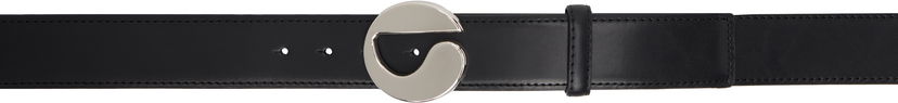 Vyöt Coperni Coperni Logo Buckle Leather Belt Musta | COPBE01F6013