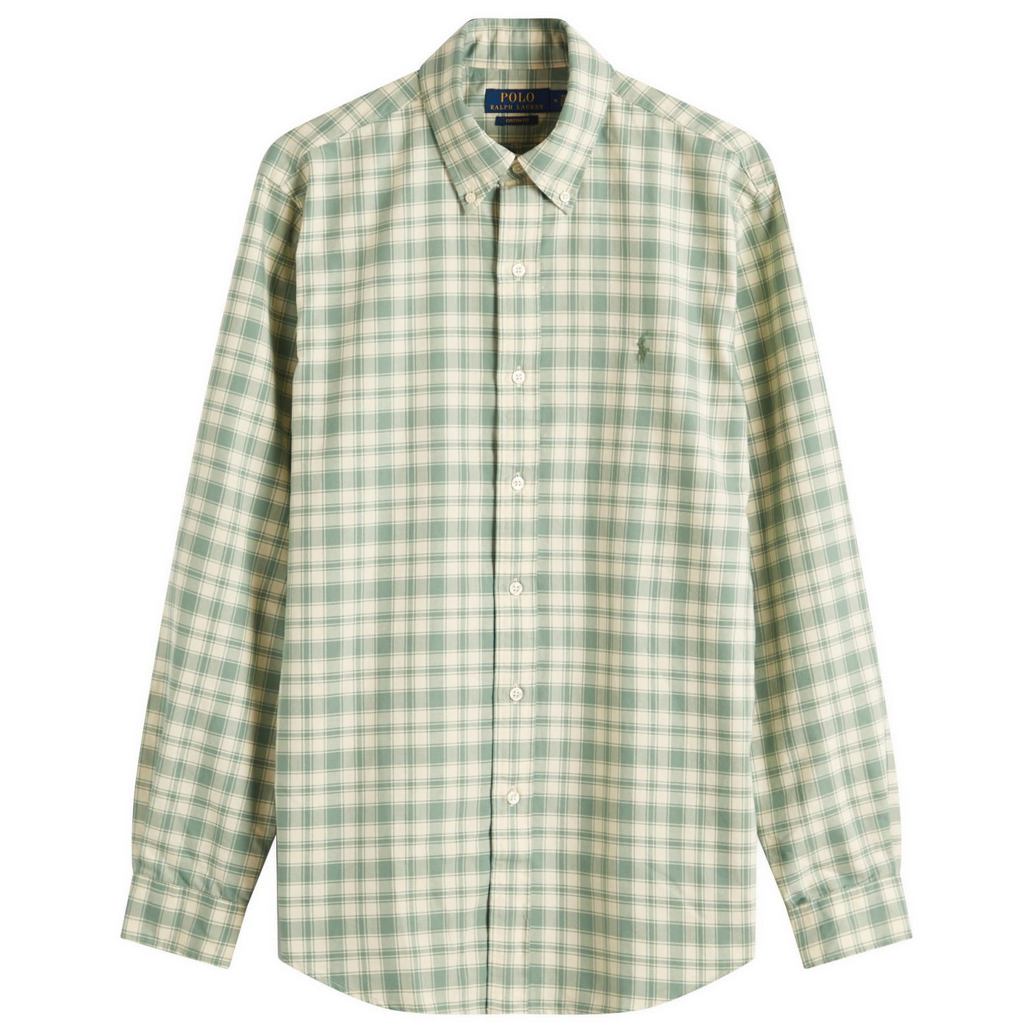 Paita Polo by Ralph Lauren Ralph Lauren Men's Custom Fit Oxford Shirt, Size Large Vihreä | 710968962001, 1