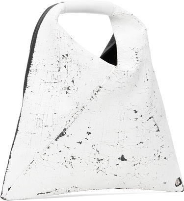 Käsilaukku Maison Margiela MM6 Maison Margiela Triangle Mini Tote Bag Valkoinen | SB6WD0013 P8333, 3