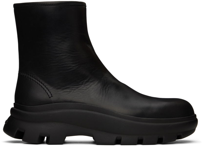 Tennarit ja kengät Jil Sander Jil Sander Zip Boots Musta | J33WU0007_P4942