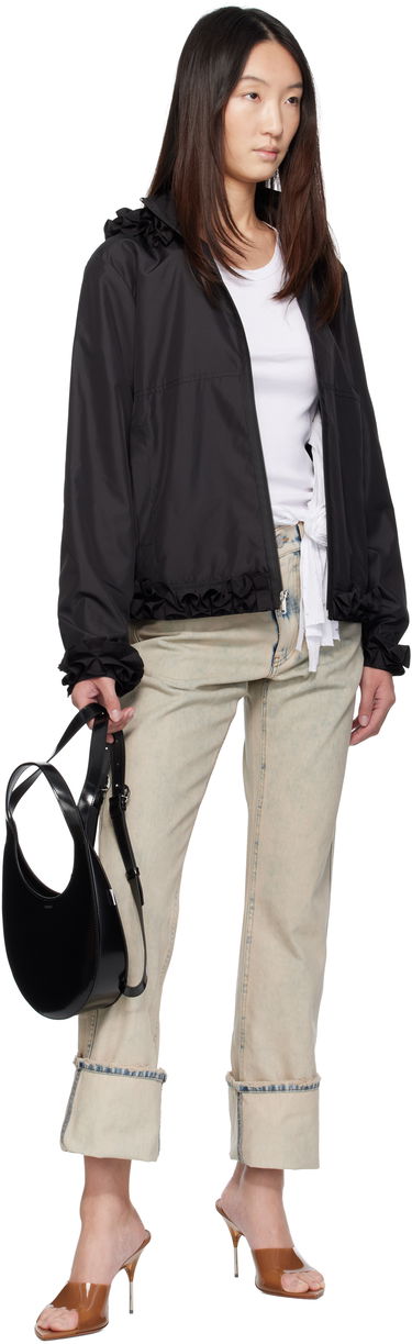 Takki Coperni Coperni Pleated Ribbon Jacket Musta | COPOW43F3037, 3