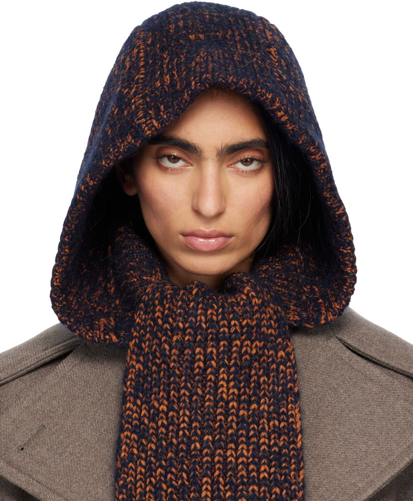 Huivi Dries Van Noten Dries Van Noten Hooded Wool Scarf Monivärinen | 252-011231-2725