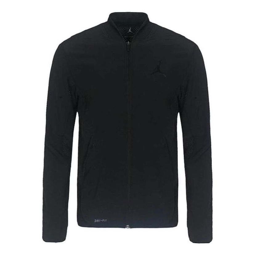 Bomber-takki Jordan Jordan Men's Flight Jacket Musta | 861501-010