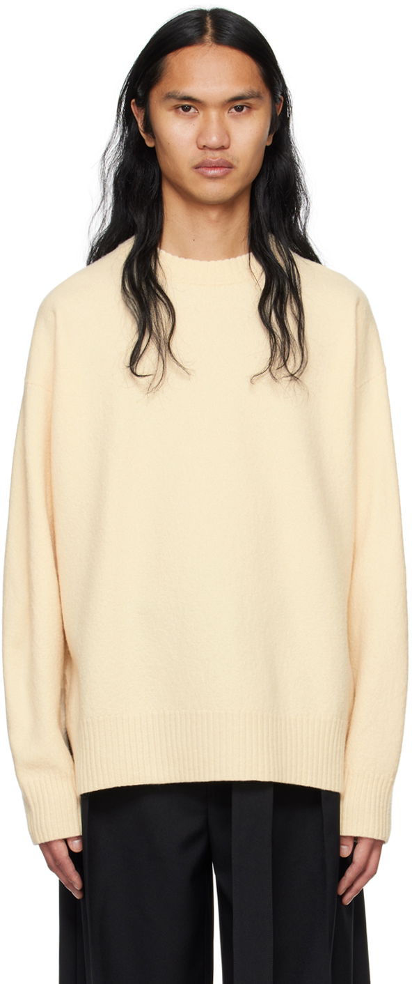 Villapaita Jil Sander Oversized Sweater Valkoinen | J21GP0003_J14603