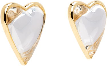Korvakorut Alaïa Gold 'Le Cœur Bombe' Earrings Metallinen | AA2B068LA008, 1