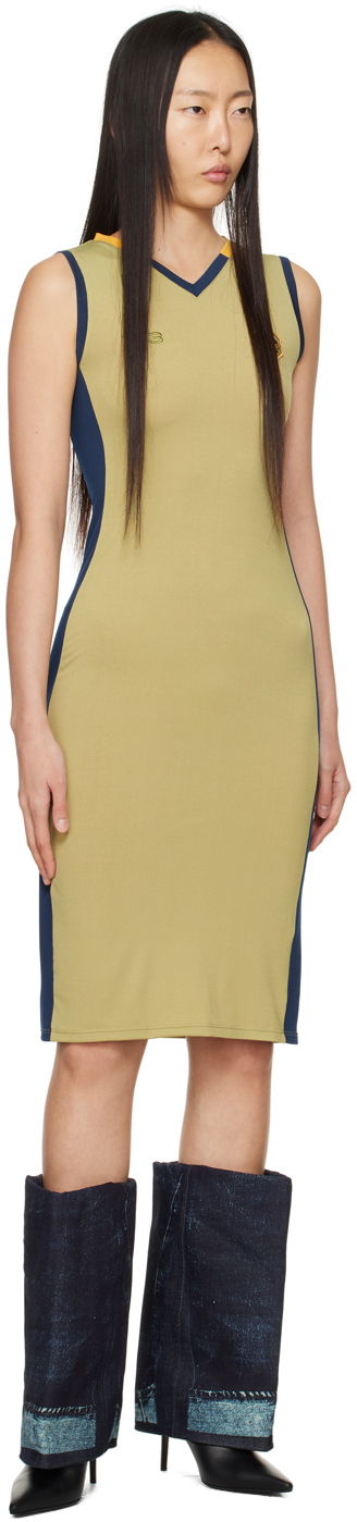Mekko Miaou Miaou Nora Sport Minidress Keltainen | 5048VISOLV, 3