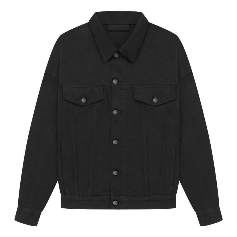 Takki Fear of God Essentials The Collection Denim Jacket Musta | 202SP234270F