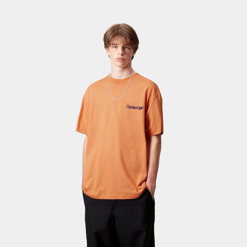 T-paita Carhartt WIP Carhartt WIP All Tools Short Sleeve T-Shirt Oranssi | I035438_18
