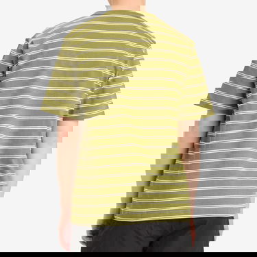 T-paita NORSE PROJECTS Holger Sailor Stripe Pocket T-Shirt, Size Large Vihreä | N01-0669-8037, 3