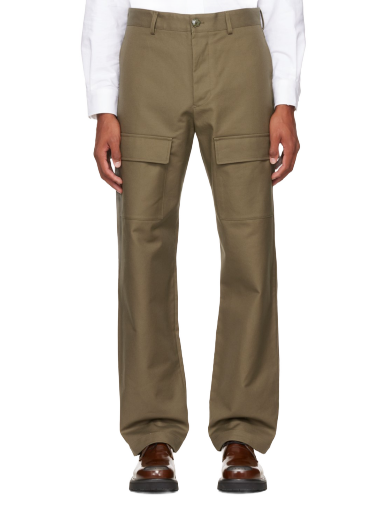 Cargo housut KENZO Paris Drawstring Ruskea | FC65PA2419RB