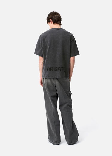 T-paita AXEL ARIGATO Craft Logo T-Shirt Harmaa | A3442002, 4