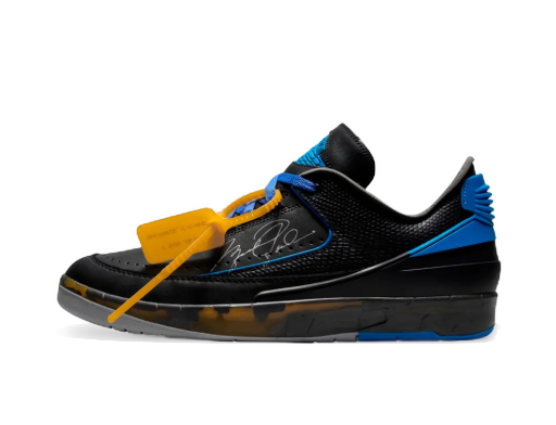 Tennarit ja kengät Jordan Off-White x Air Jordan 2 Retro Low SP "Black Royal" Musta | DJ4375-004