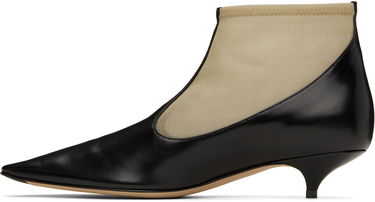 Vaatteet The Row The Row Mesh Kitten Heel Ankle Boots Musta | F1581-SL1W20, 2