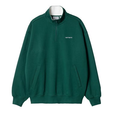 Huppari Carhartt WIP L/S Adam Half-zip Sweatshirt Chervil Vihreä | A241017_1XH_XX, 2
