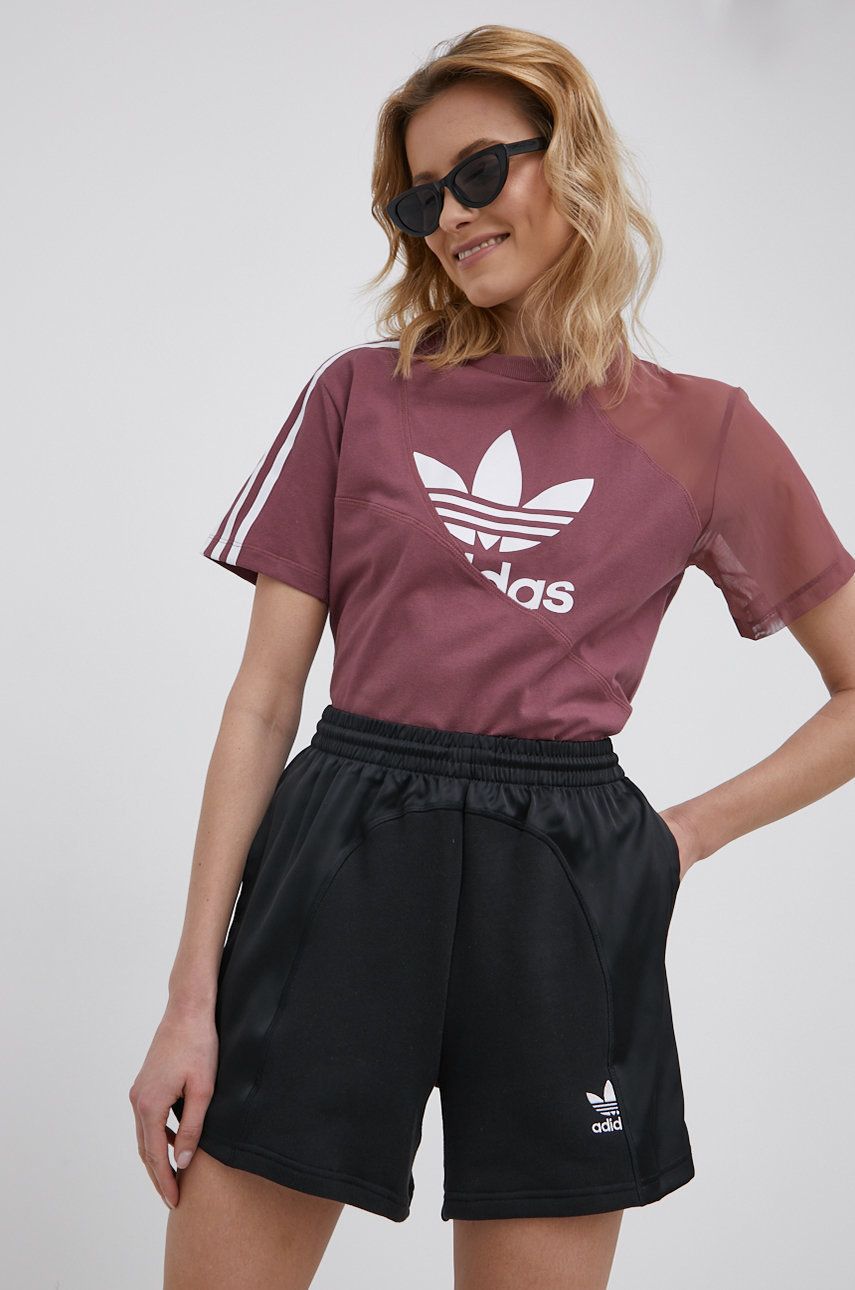 Shortsit adidas Performance Adicolor Ruskea | HC7036, 0