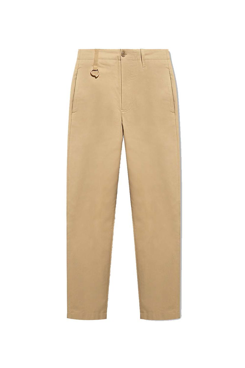 Housut Moncler Logo Chino Pants Beige | I10912A00005 M2666