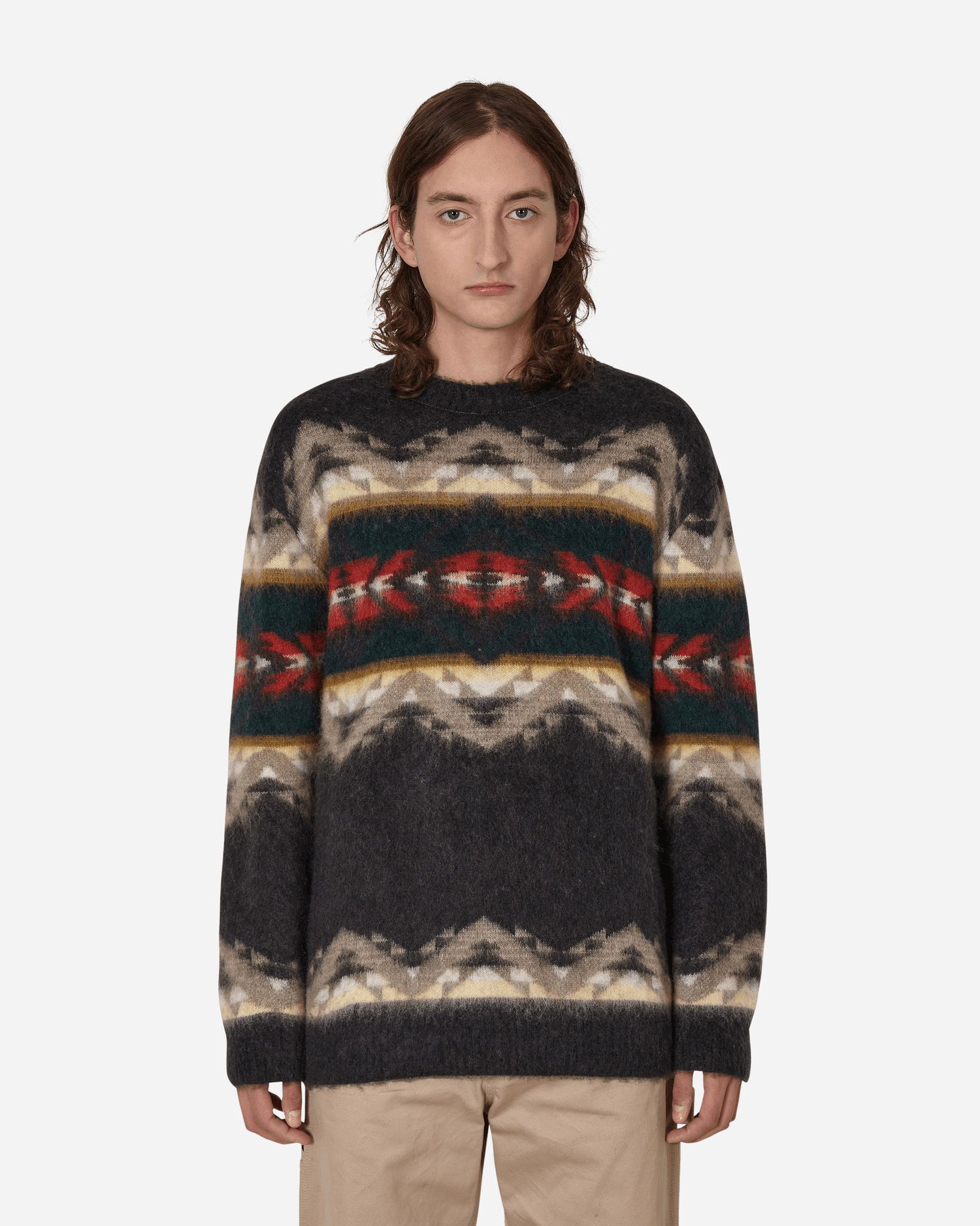 Villapaita Junya Watanabe Pendleton Crewneck Sweater Monivärinen | WJ-N005-W22  1, 1
