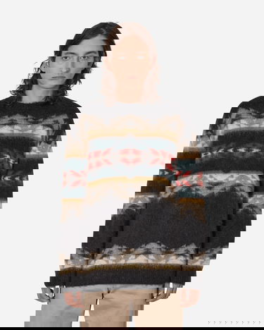 Villapaita Junya Watanabe Pendleton Crewneck Sweater Monivärinen | WJ-N005-W22  1, 1