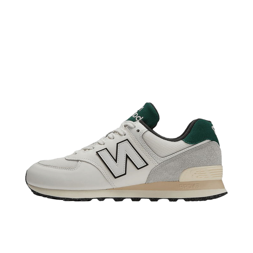Tennarit ja kengät New Balance 574 White Green Harmaa | U574VX2