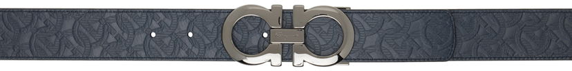 Vyöt FERRAGAMO Ferragamo Gancini Reversible Belt Harmaa | 735830 675542119