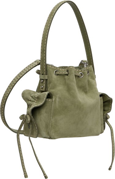 Käsilaukku Acne Studios Acne Studios Multipocket Mini Bucket Bag Vihreä | A10458-, 2
