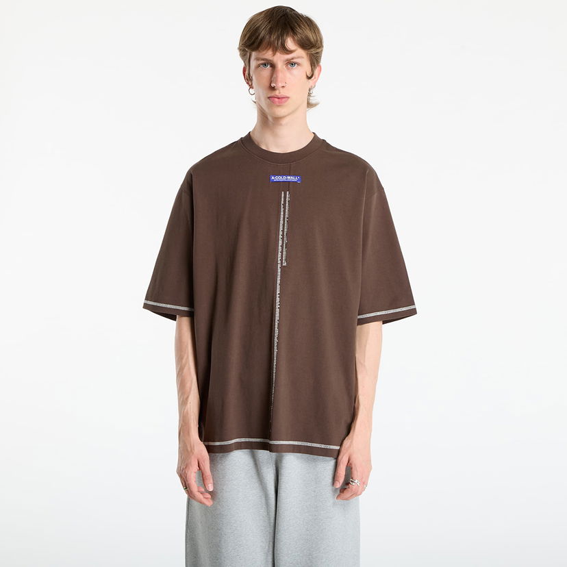 T-paita A-COLD-WALL* A-COLD-WALL* Night Shift T-Shirt Ruskea | ACWMTS220 Brown