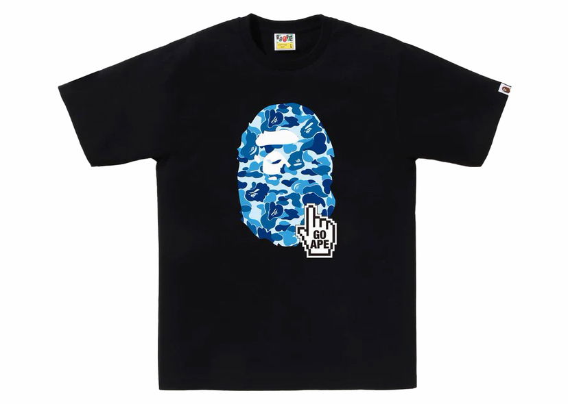 T-paita BAPE BAPE ABC Camo Online Tee Musta | 1J70-110-034