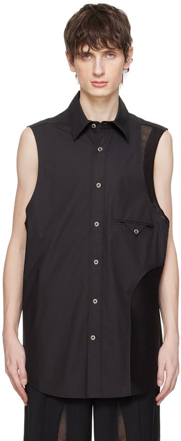 Paita Feng Chen Wang Feng Chen Wang Sleeveless Shirt Musta | FUS17SR08, 0